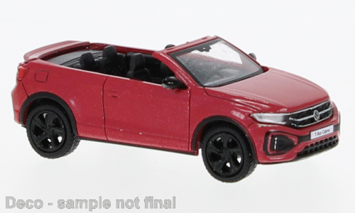 PCX Premium Classics PKW VW T-Roc Cabriolet, metallic-rot, 2022 