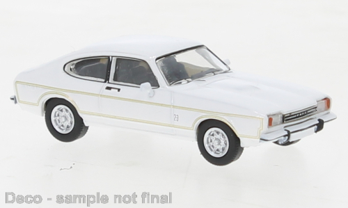 PCX Premium Classics Ford Capri MK II, weiss/Dekor, 1974 