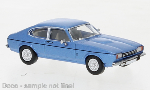 PCX Premium Classics Ford Capri MK II, metallic-blau, 1974 