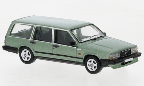 PCX Premium Classics Volvo 740 Kombi, metallic-hellgrün, 1985 
