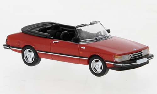 PCX Premium Classics Saab 900 Cabriolet, rot,1986 