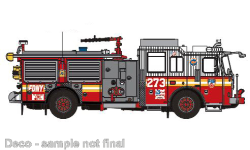 PCX 1:87 Seagrave Marauder II, FDNY - Queens, Engine 273 (Flushing), 2012 