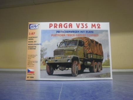 SDV Bausatz Praga V3S M2 Pritschenwagen mit Plane 