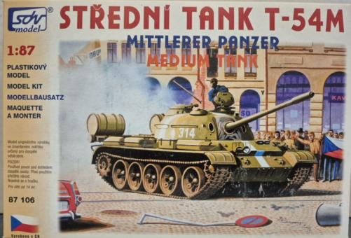 SDV Bausatz Panzer T-54M mittlerer Panzer 