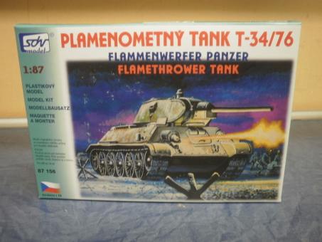 SDV Bausatz T-34/76 Flammenwerfer Panzer 