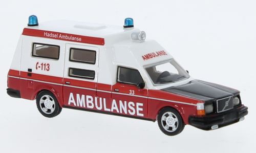 BoS 1:87 Volvo 265 Ambulance Norway 