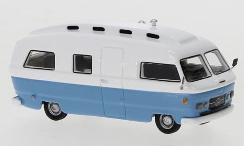BoS 1:87 Mercedes L 206 Orion II Wohnmobil blau-weiß 87780 