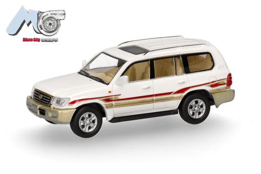 MicroCity PKW Toyota Landcruiser LC 100 weiß 