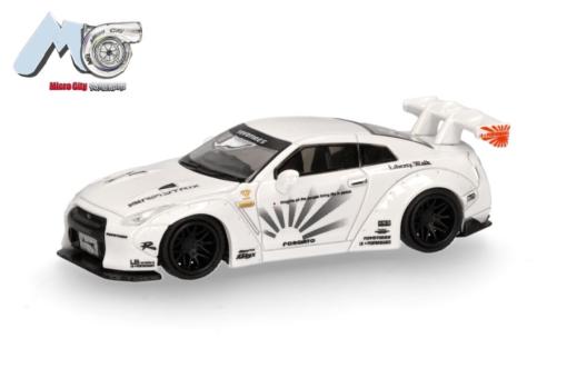 MicroCity PKW Nissan GTR 35, weiß 