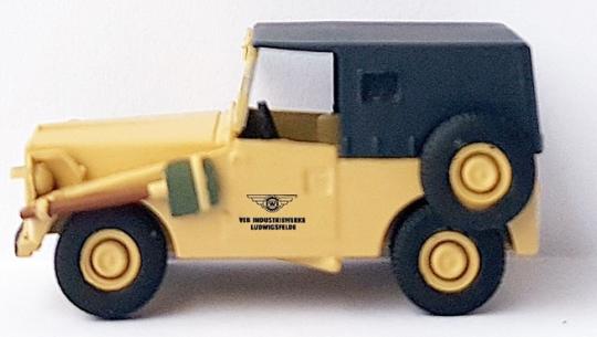 NPE PKW IFA P3 Militärischer Kübelwagen VEB Industriewerke Ludwigsfelde 
