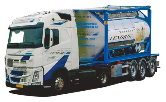 AWM LKW Volvo FH4 Glob./Aerop 20\'Tank-Cont-SZ Vendrig 8977.11 