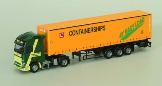 AWM LKW Volvo FH4 XL Glob./Aerop. 45\' OS-Cont-SZ Containerships 8979.31 