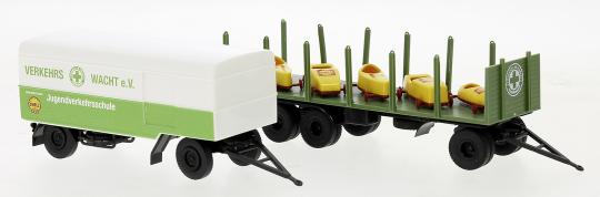 Brekina Anhänger-Set Verkehrswacht 90491 