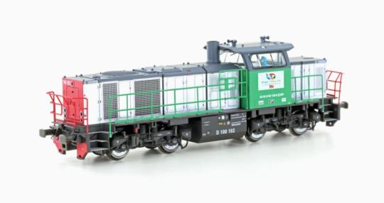 Mehano Diesellok Vossloh D100 102 FRET Italia, Ep.VI 