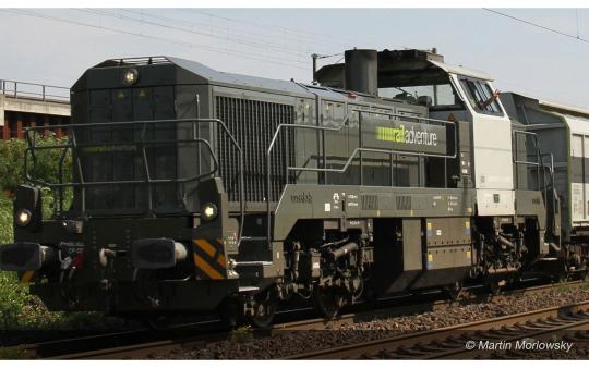 Arnold TT Diesellok DE 18, dunkelgrau,Railadventure Ep. VI HN9059 