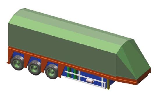 AWM SZ Innenlader (Glastransporter) Feymonville neutral 90635 