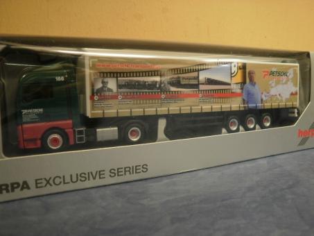 Herpa LKW MAN TG-X XLX Ga-KSZ Petschl Jubiläumstruck 