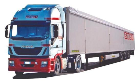 AWM LKW Iveco HiWay/Aerop. Schubboden-SZ Smet 