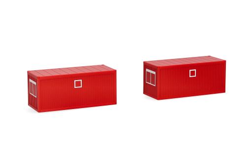 Herpa SZ 20 ft. Bau-Container Leonhard Weiss Bauwerks-Instandsetzung 938303 