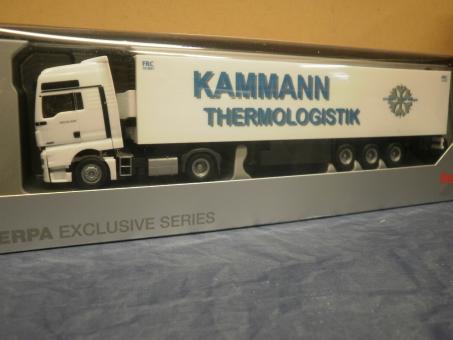 Herpa LKW MAN TG-X XXL Aerop. Kühl-KSZ Kammann Thermologisti 