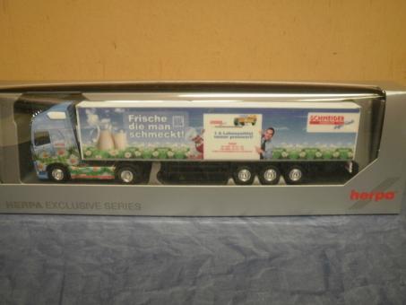 Herpa LKW Volvo FH4 Glob/Aerop. XL Kühl-KSZ Schneider / Hamsion 924030 