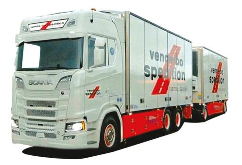 AWM LKW Scania CS HD Kühl-KTaHZ Vendelbo 9261.02 