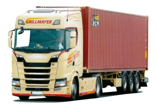 AWM LKW Scania CS HD/Aerop. Cont-SZ  Grillmayer/Beacon 