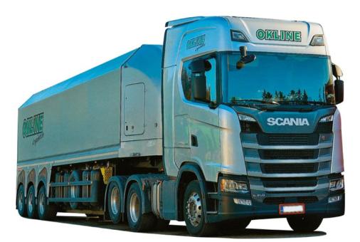 AWM LKW Scania CS HD/Aerop. Innenlader-SZ  Okline 9298.01 