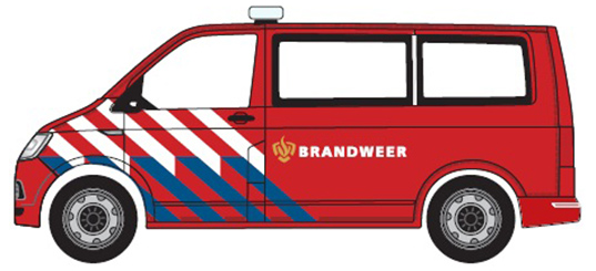 Herpa VW T6 Bus Brandweer (NL) 