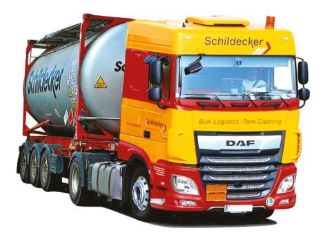 AWM LKW DAF XF 106/2 SC Swapbody-SZ Schildecker 