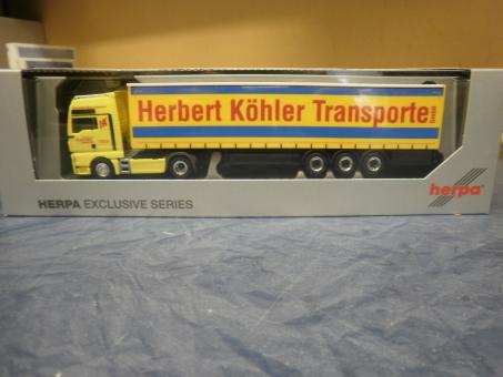 Herpa LKW MAN TG-X XXL Aerop. Ga-KSZ Herbert Köhler 