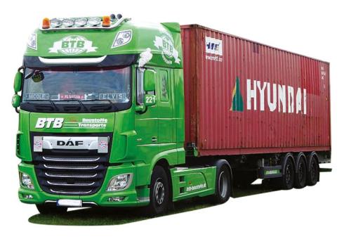 AWM LKW DAF XF 106/2 SSC Aerop. Cont-SZ BTB Hyundai 