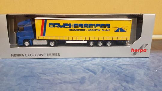 Herpa LKW MB Actros 11 Streamspace Ga-KSZ Brucherseifer 939874 