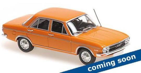 Minichamps 1:43 AUDI 100 – 1969 – ORANGE 