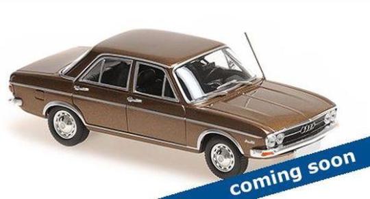 Minichamps 1:43 AUDI 100 – 1969 – BROWN METALLIC 