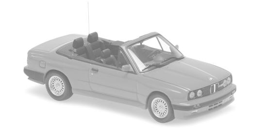 Minichamps 1:43 BMW M3 CABRIOLET (E30) - 1988 - SILVER 