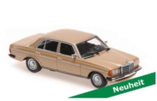 Minichamps 1:43 Mercedes (W123) 230 E 1992 - GOLD METALLIC 