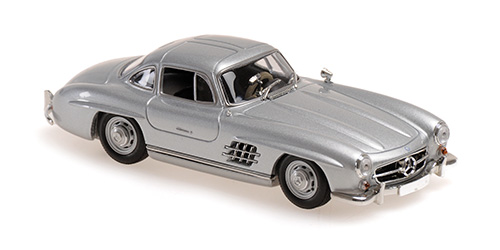 Minichamps 1:43 Mercedes-Benz 300 SL (W198 I) - silver -1955 