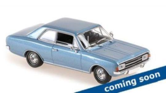 Minichamps 1:43 OPEL REKORD C - 1966 - BLUE METALLIC 940046100 