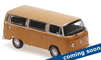 Minichamps 1:43 VOLKSWAGEN T2 BUS – 1972 – BEIGE/BROWN 