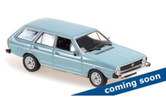 Minichamps 1:43 VOLKSWAGEN PASSAT VARIANT - 1975 - BLUE 940054210 