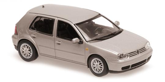 Minichamps 1:43 VOLKSWAGEN GOLF IV - 1999 - GREY METALLIC 
