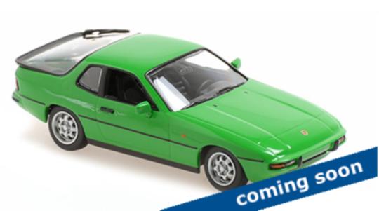 Minichamps 1:43 PORSCHE 924 - 1984 - GREEN 940062124 