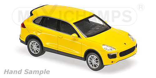 Minichamps 1:43 Porsche Cayenne - 2014 - yellow 
