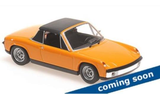 Minichamps 1:43 VOLKSWAGEN-PORSCHE 914/4 – 1972 – ORANGE 