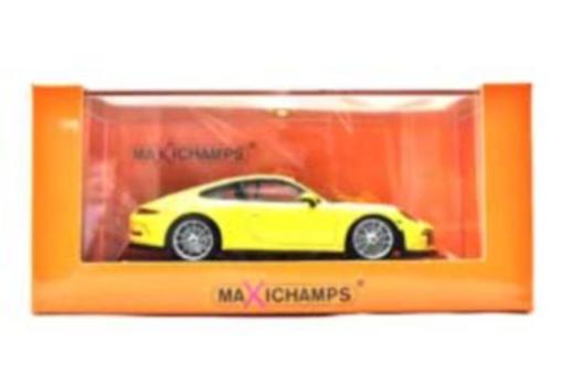 Minichamps 1:43 PORSCHE 911 R - 2016 - YELLOW 