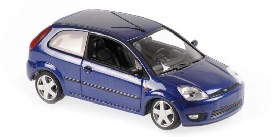 Minichamps 1:43 FORD FIESTA - 2002 - BLUE METALLIC 