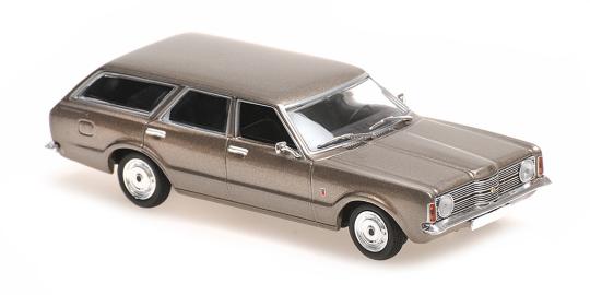 Minichamps 1:43 FORD TAUNUS TURNIER - 1970 - GREY METALLIC 940081310 