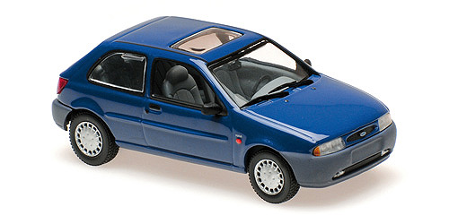 Minichamps 1:43 FORD FIESTA - 1995 - BLUE METALLIC 