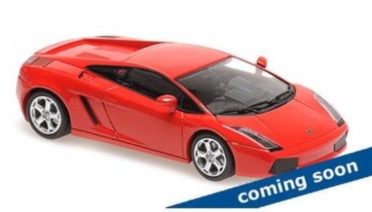 Minichamps 1:43 LAMBORGHINI GALLARDO - 2004 - RED 940103501 